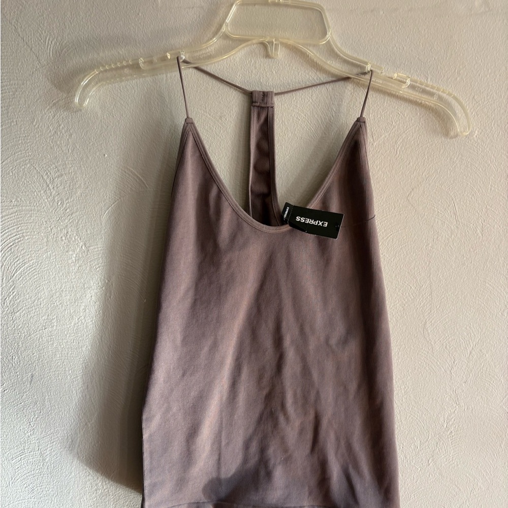 NWT Express Dusty Purple Camisole Top